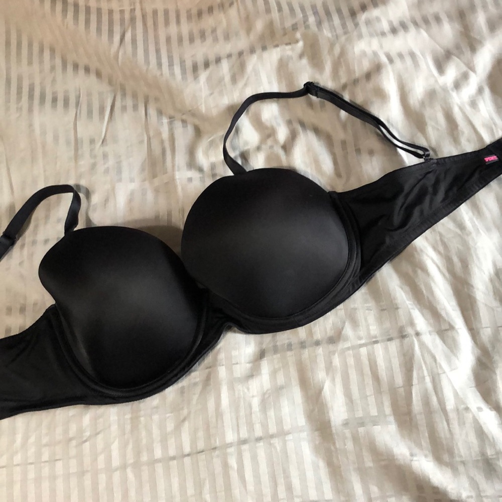 PINK black bra
